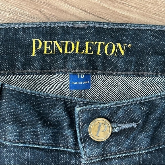 PENDLETON Blue Jean Women Size 10 - Picture 5 of 9